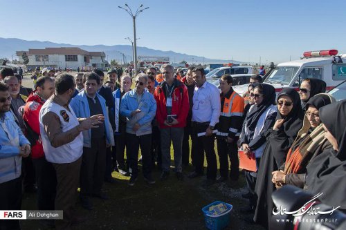 اجرای مانور بزرگ استانی آمادگی و هماهنگی در برابر زلزله با رویکرد شهری در شهرستان بندرگز