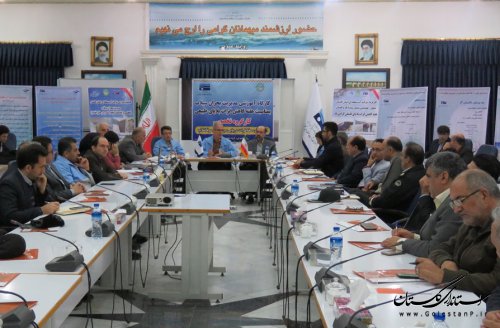 کارگاه آموزشی مدیریت بحران سیلاب در شرکت آب منطقه ای گلستان برگزار شد
