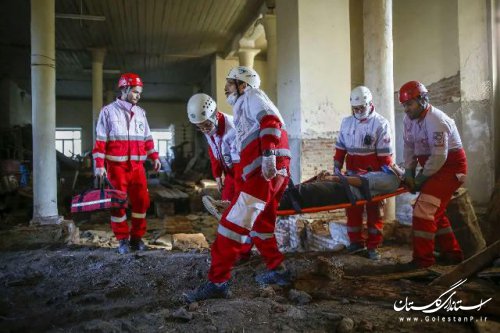 در 8ماهه سال جاری گلستان رتبه سوم پوشش عملیات های امدادی در حوادث را دارا است