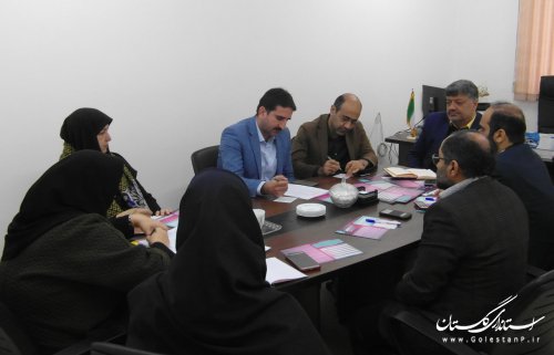 برپایی جلسه هماهنگی پنجمین جشنواره مد ولباس اسلامی ایرانی گلستان