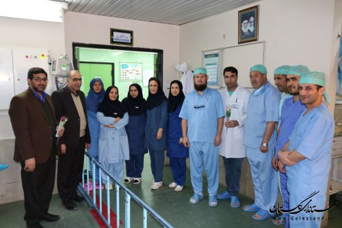 گرامیداشت روز پرستار در مراکز درمانی تامین اجتماعی استان گلستان