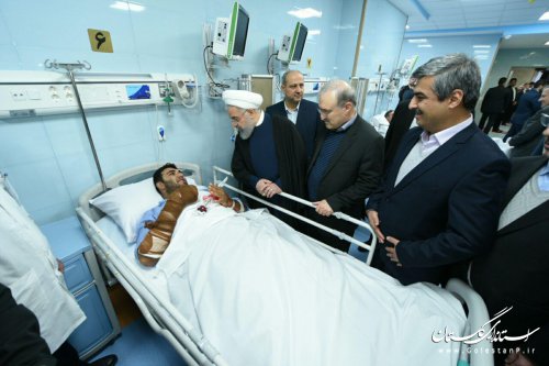 افتتاح مرکز تروما و اورژانس ۱۵۲ تختخوابی شهید نبوی گرگان 