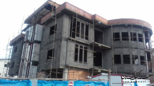 پروژه احداث ساختمان اوقاف و امور خیریه استان گلستان در حال انجام است