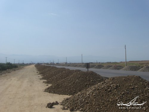 پروژه احداث بزرگراه آق  قلا- اینچه برون از پروژه های مهم اقتصادی استان است
