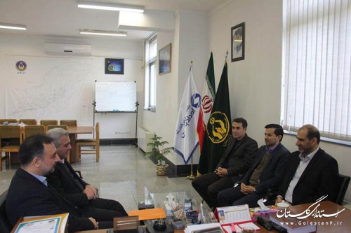 مدیرآموزش فنی وحرفه ای استان با مدیرکل کمیته امداد امام خمینی (ره) دیدارکرد