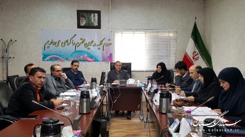 سومین جلسه کارگروه توسعه مدیریت راه و شهرسازی گلستان برگزار شد