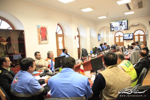 جلسه دبیر ستاد اجرایی خدمات سفر استان گلستان از طریق ویدئو کنفرانس با ستاد مرکزی برگزار شد