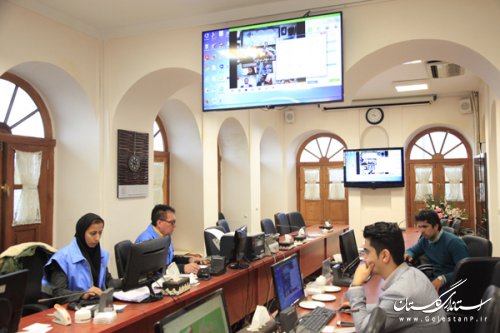 جلسه دبیر ستاد اجرایی خدمات سفر استان گلستان از طریق ویدئو کنفرانس با ستاد مرکزی برگزار شد