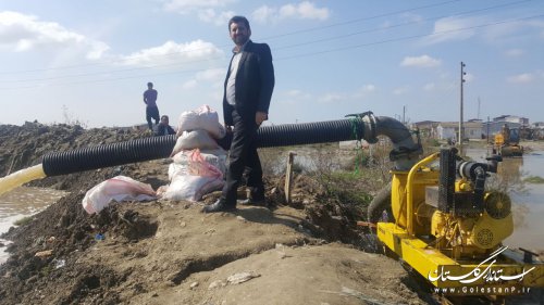 اعزام 7 اکیپ کمک رسان  به مناطق سیل زده گمیشان و آق قلا