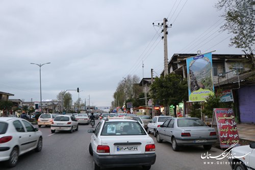 تردد بیش از 500 هزار خودرو از 51 محور استان گلستان