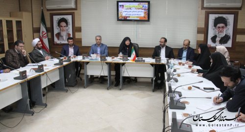 جلسه هم اندیشی دستگاه های فرهنگی استان گلستان با موضوع سیل تشکیل شد