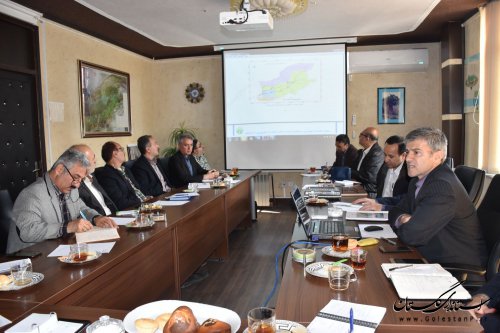 برگزاری جلسه تحلیل سیل استان گلستان با حضور مدیران پژوهشکده حفاظت خاک و آبخیزداری کشور