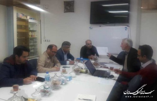 جلسه هماهنگی بررسی بارندگی های چند روز آتی در شرکت آب منطقه ای گلستان برگزار شد