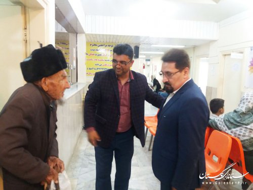 بازدید مدیر درمان گلستان از درمانگاههای تامین اجتماعی استان به مناسبت هفته کارگر