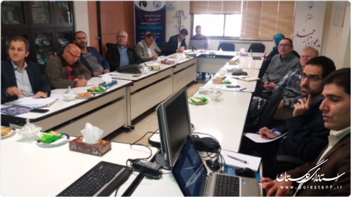 تحلیل سیلاب اخیر گلستان در جلسه کمیته  ملی سدهای بزرگ ایران با حضور مدیران شرکت آب منطقه ای گلستان
