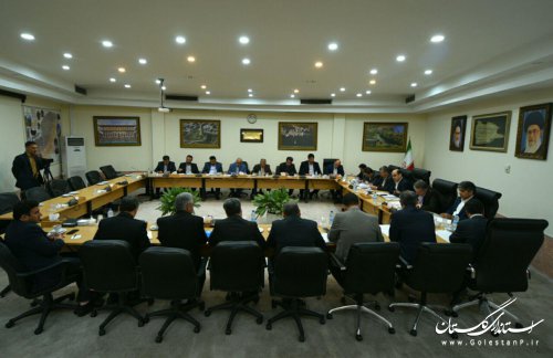 اولین نشست استاندار گلستان با فرمانداران استان