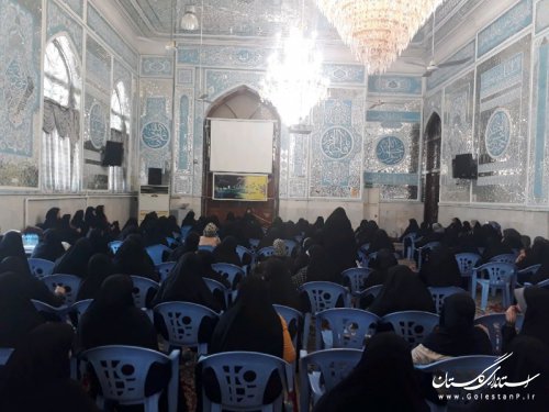 همایش بانوان حج گزار کاروانهای حج تمتع 98 استان گلستان برگزار شد