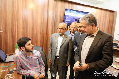 بازدید معاون سیاسی، امنیتی و اجتماعی استانداری گلستان از مرکز آپا دانشگاه گلستان