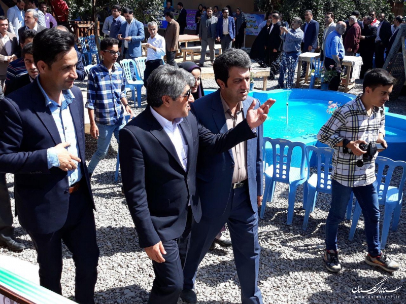 افتتاح بوم گردی حاج علی در روستای گز شرقی شهرستان بندرگز