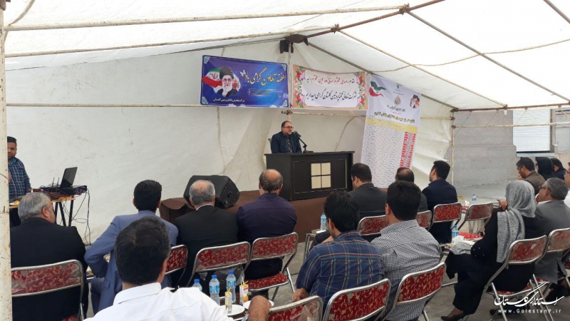 افتتاح متمرکز 28 طرح تولیدی و اشتغال زای تعاونی در ناحیه صنعتی کردکوی