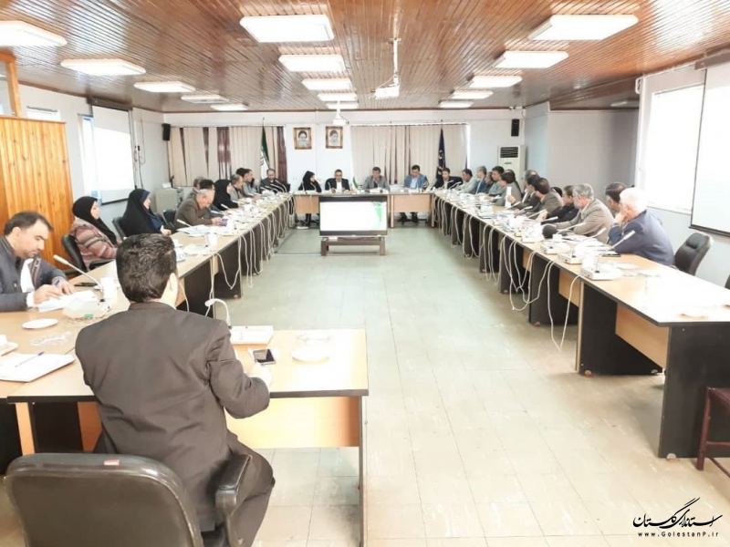 برگزاری جلسه ستاد فنی سازمان جهادکشاورزی استان گلستان