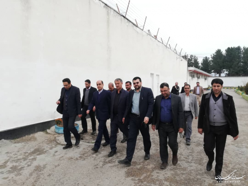 بازدید استاندار گلستان از زندان گنبد کاووس