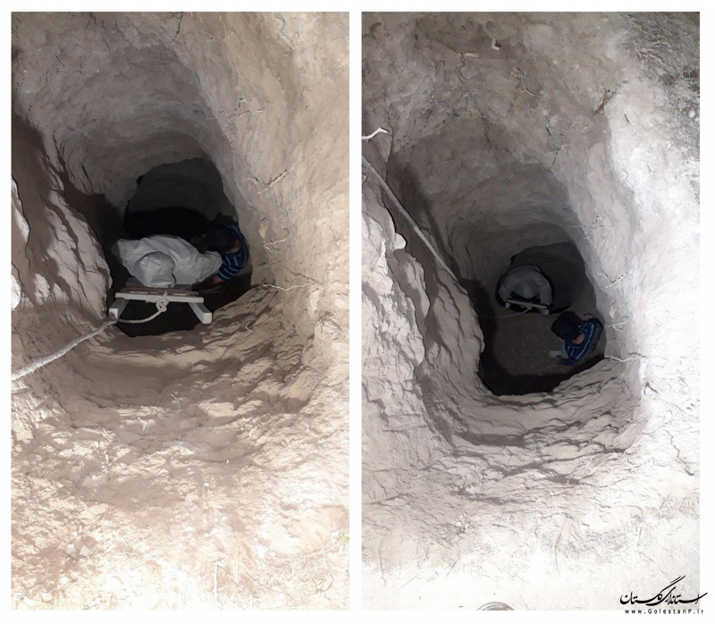 دستگیری سه حفار غیرمجاز و کشف دو فلزیاب در شهرستان گرگان
