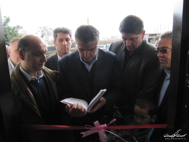 افتتاح چهارصدمین واحد مسکونی بازسازی شده در شهرستان سیل زده آق قلا