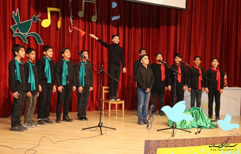 گروه سرود کانون پرورش فکری گلستان به مرحله کشوری نخستین مهرواره سرود آفرینش راه یافت