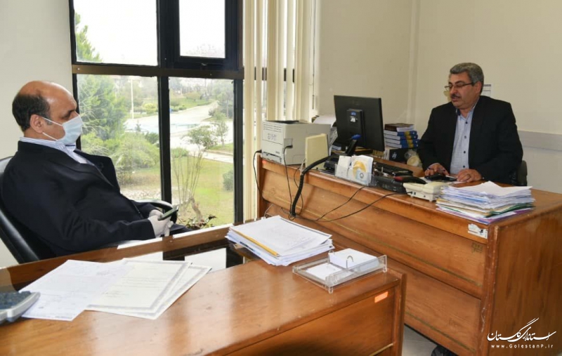 دکتر حق شناس روز جانباز را به جانبازان شاغل در استانداری گلستان تبریک گفت