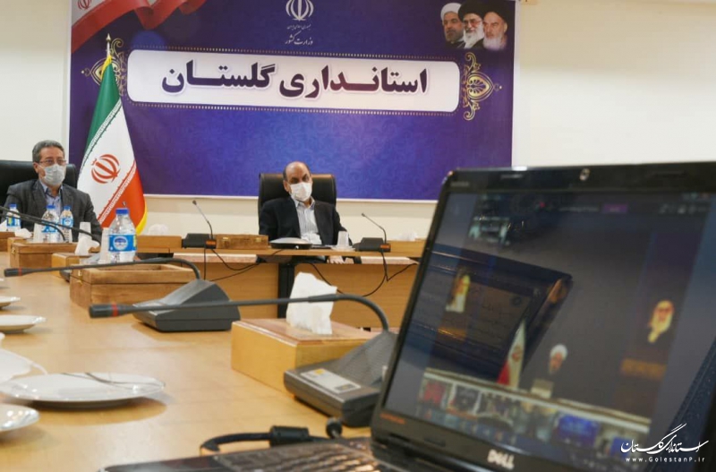 گفتگوی دکتر روحانی رئیس جمهوری با استانداران سراسر کشور از طریق ویدئو کنفرانس در جلسه ستاد ملی مدیریت و مقابله با کرونا