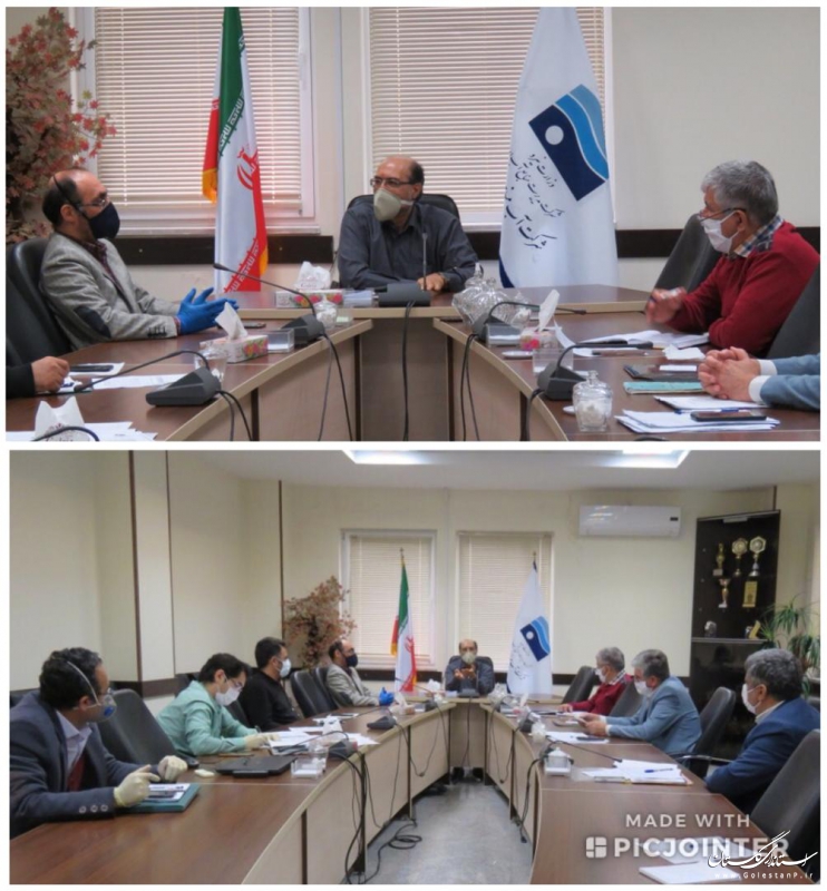 جلسه شماره ۱۵۹ کمیته مدیریت منابع آب شرکت آب منطقه ای گلستان برگزار شد