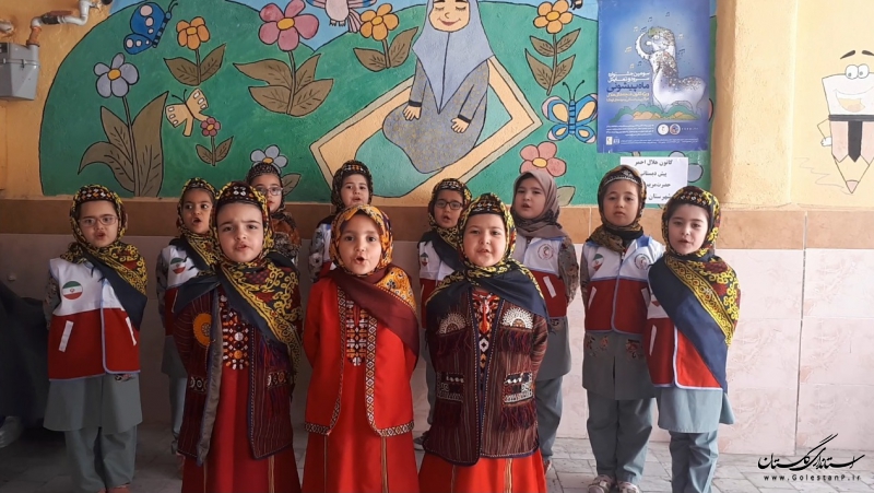 مقام آوری غنچه های هلال گلستان در سومین جشنواره ماه پیشونی