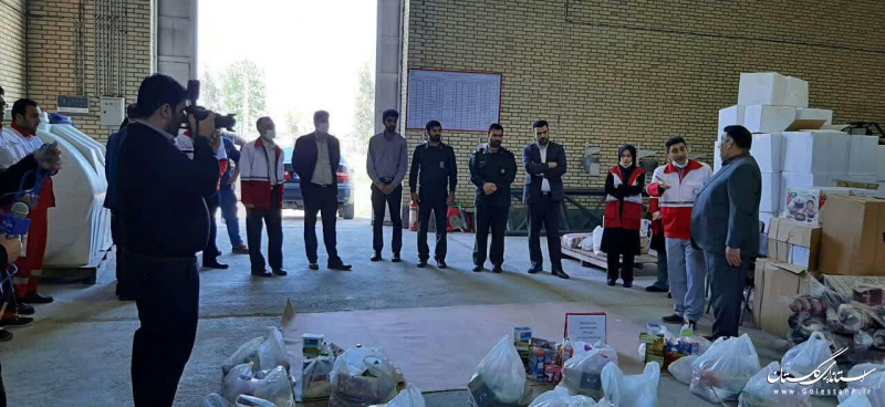 توزیع دومین مرحله از کمکهای معیشتی در قالب ۲۵۰ بسته غذایی در کردکوی
