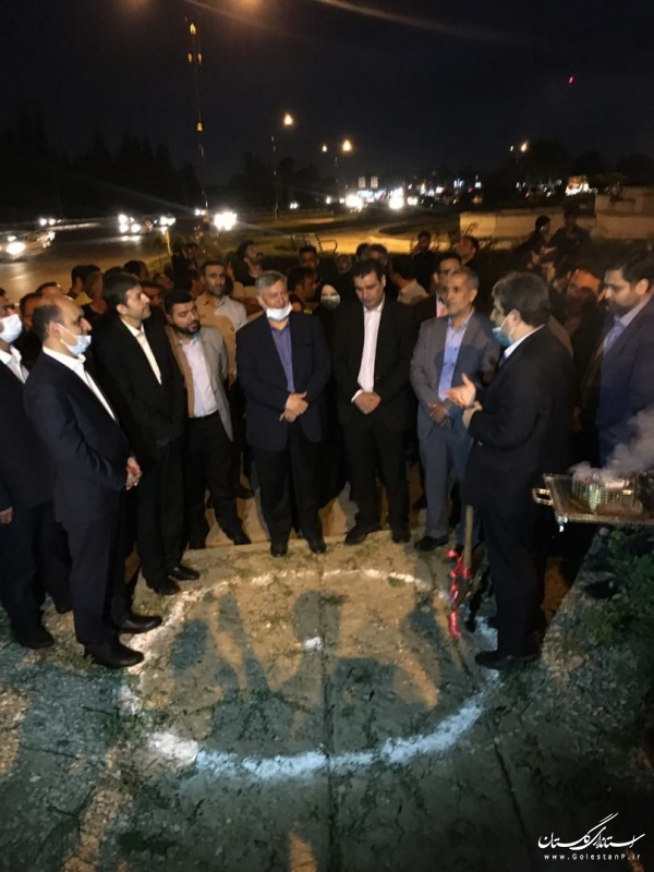 کلنگ زنی, افتتاح و بازدید از پروژه های شهر گرگان انجام شد