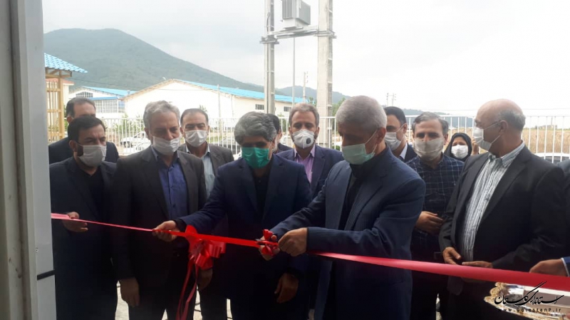 افتتاح یک پروژه صنعتی در شهرستان رامیان