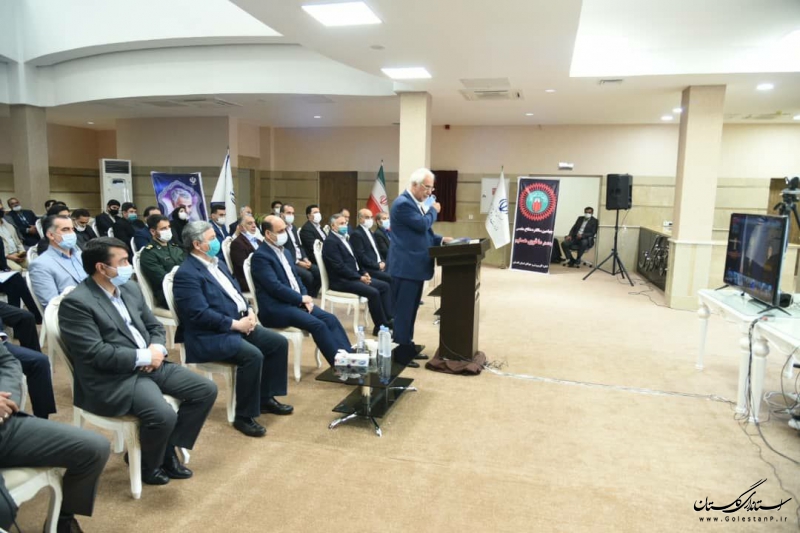 آیین افتتاح هتل ورزش گلستان بصورت ویدئو کنفرانس با رئیس جمهور برگزار شد