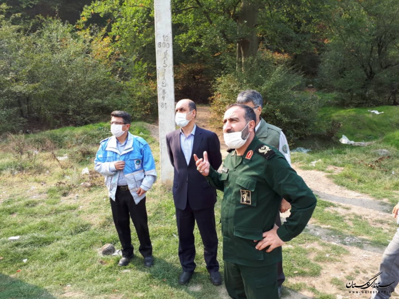 200 نیروی امدادی مشغول اطفای حریق جنگل های توسکستان هستند