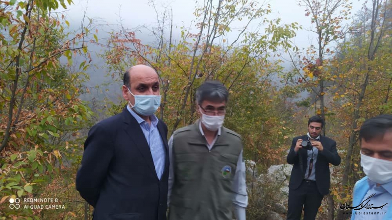 استاندار گلستان ؛ تلاش همه نیروهای امدادی برای اطفاء کامل حریق در توسکستان ادامه دارد