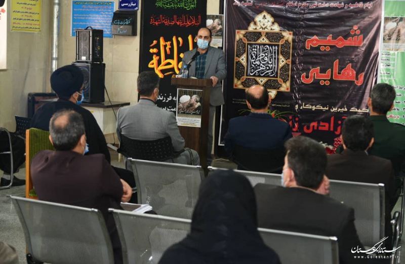 آزادی زندانیان جرایم مالی در مراسم شمیم رهایی با حضور استاندار گلستان 