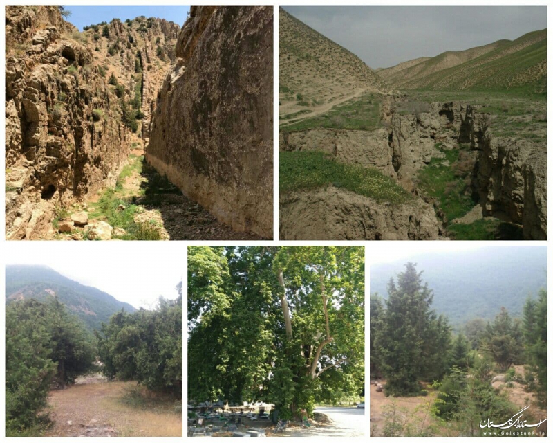 ثبت ملی پنج اثر طبیعی استان گلستان در فهرست میراث طبیعی کشور
