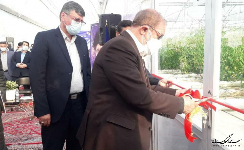  افتتاح متمرکز ٢۶ هکتار گلخانه و آغاز عملیات اجرایی ۵٠ هزار هکتار زهکشی جدید در اراضی استان 
