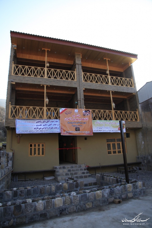 افتتاح اقامتگاه بوم‌گردی در روستای الستان شهرستان علی‌آبادکتول