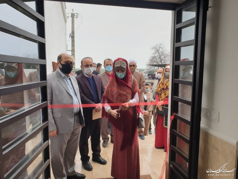 افتتاح ساختمان توانمندسازی بانوان در شبکه آبیاری و زهکشی قره سو و زرینگل