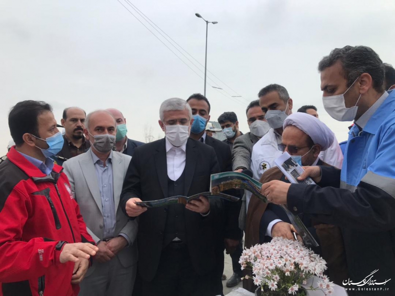 بازدید استاندار گلستان از روند خدمت رسانی نوروزی در شهرستان های کردکوی و بندرگز