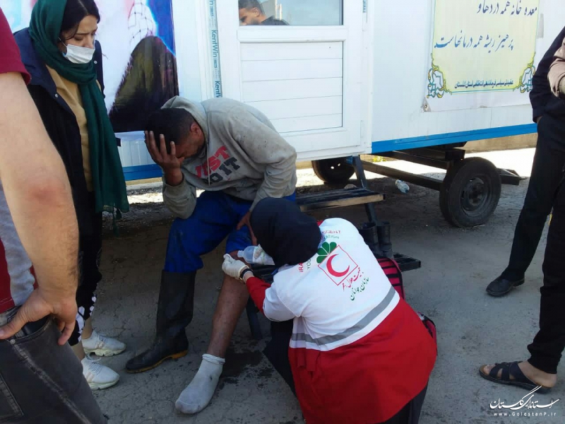 امدادرسانی هلال احمر گلستان به ۱۳۱ حادثه در طرح امداد و نجات نوروزی