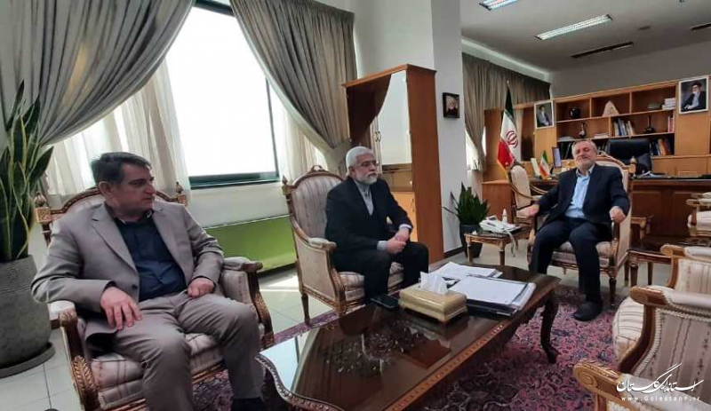  پیگیری مصوبات سفر رئیس جمهور به استان در دیدار استاندار گلستان با معاون اجرایی رئیس جمهور