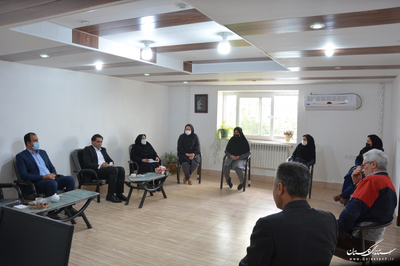 بازدید مدیرکل آموزش فنی و حرفه ای استان گلستان از مرکز خواهران کردکوی