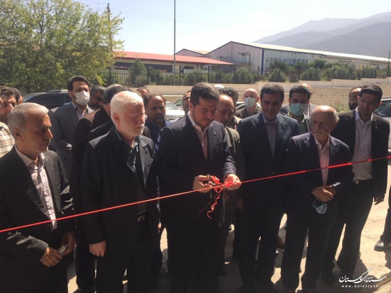 افتتاح کارخانه کیمیا روکش در شهرک صنعتی بندرگز