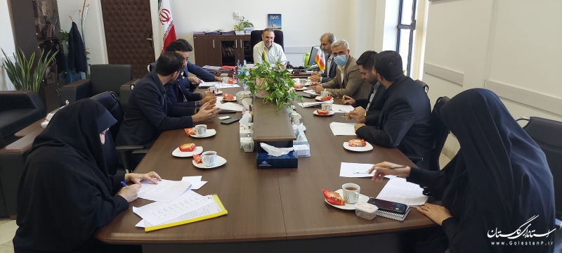 چهارمین جلسه کمیته سرمایه انسانی و فرهنگ سازمانی استانداری گلستان تشکیل شد.
